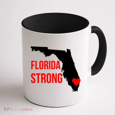 Florida Strong Hurricane Irma Support Coffee Mug back