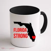 Florida Strong Hurricane Irma Support Coffee Mug thumb 1