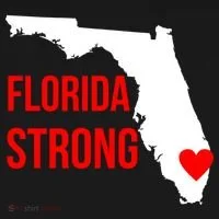 Florida Strong Hurricane Irma Support Ornament thumb 1