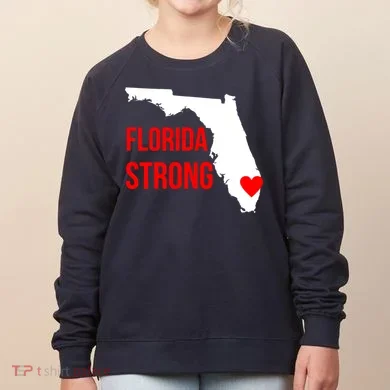 Florida Strong Hurricane Irma Support Women's Sweatshirt