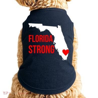 Florida Strong Hurricane Irma Support Doggie Tank