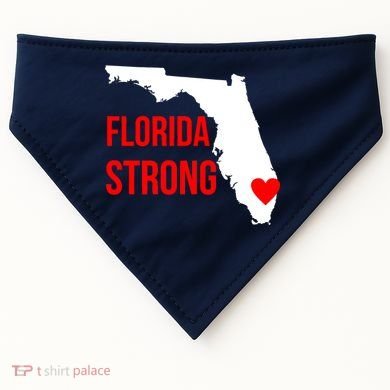 Florida Strong Hurricane Irma Support USA-Made Doggie Bandana
