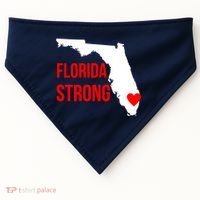 Florida Strong Hurricane Irma Support USA-Made Doggie Bandana thumb 0