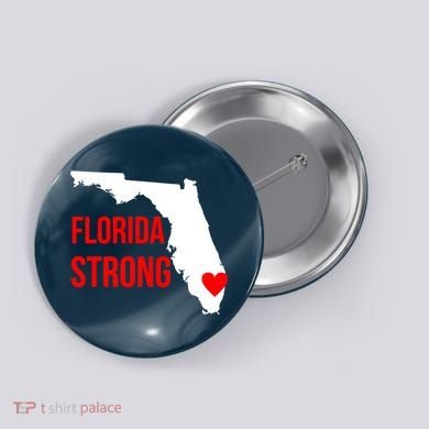 Florida Strong Hurricane Irma Support Button