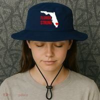 Florida Strong Hurricane Irma Support Bucket Hat thumb 3