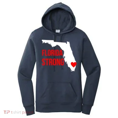 Florida Strong Hurricane Irma Support Women's Hoodie