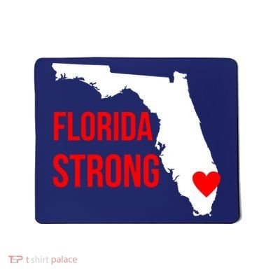 Florida Strong Hurricane Irma Support Mousepad