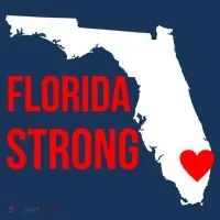 Florida Strong Hurricane Irma Support Mousepad thumb 1
