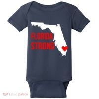 Florida Strong Hurricane Irma Support Baby Bodysuit thumb 0