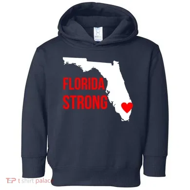 Florida Strong Hurricane Irma Support Toddler Hoodie