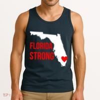 Florida Strong Hurricane Irma Support Tank Top thumb 3