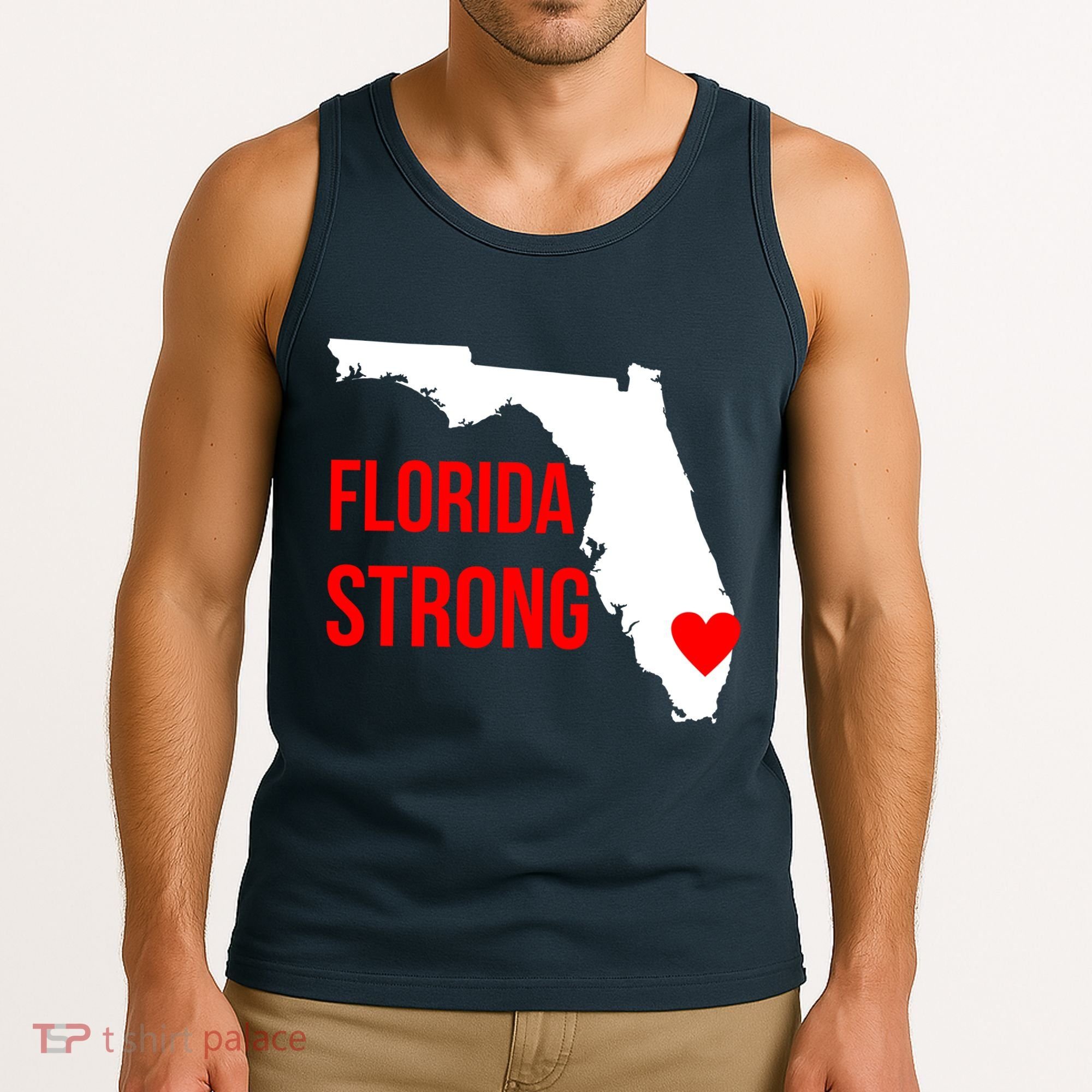 Florida Strong Hurricane Irma Support Tank Top