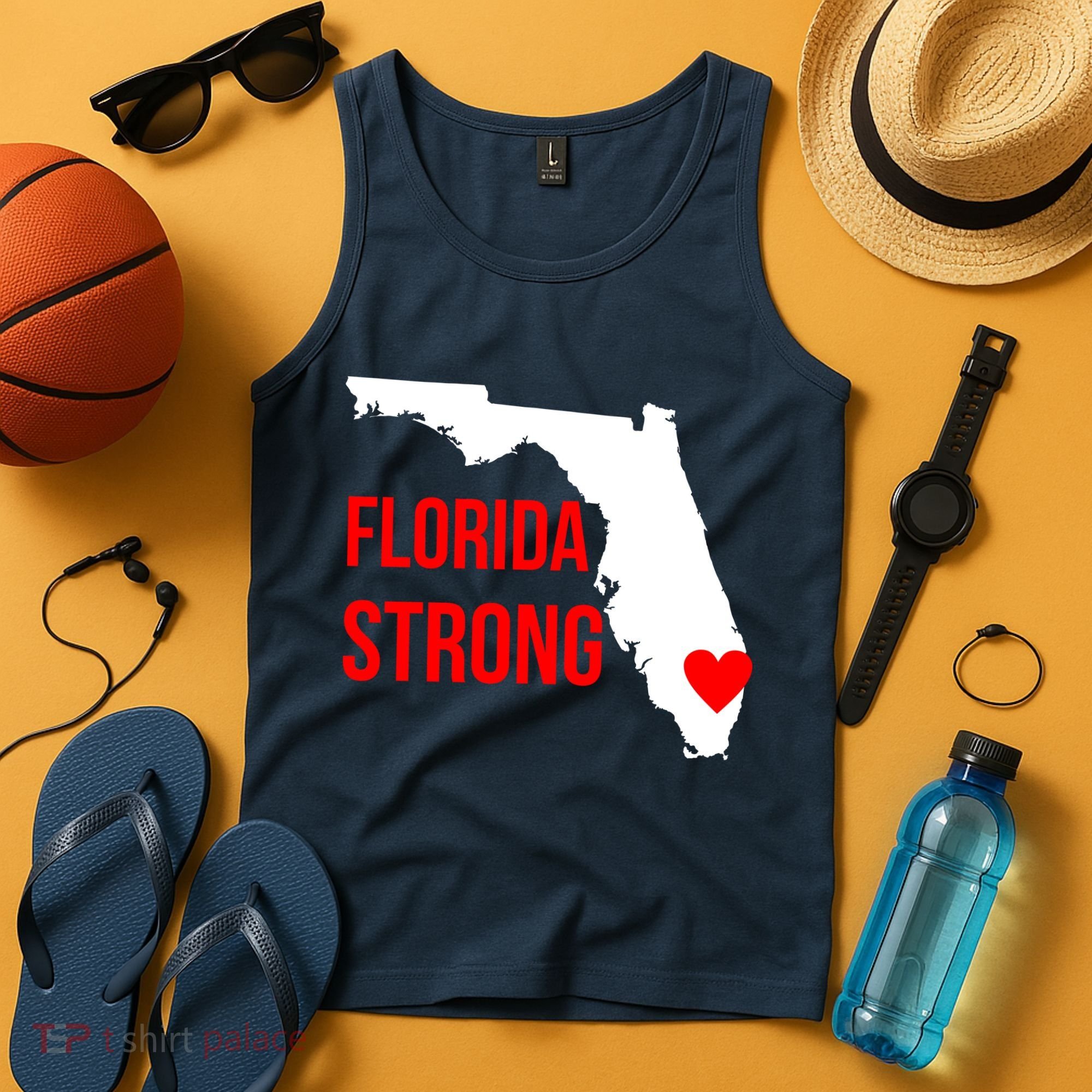 Florida Strong Hurricane Irma Support Tank Top