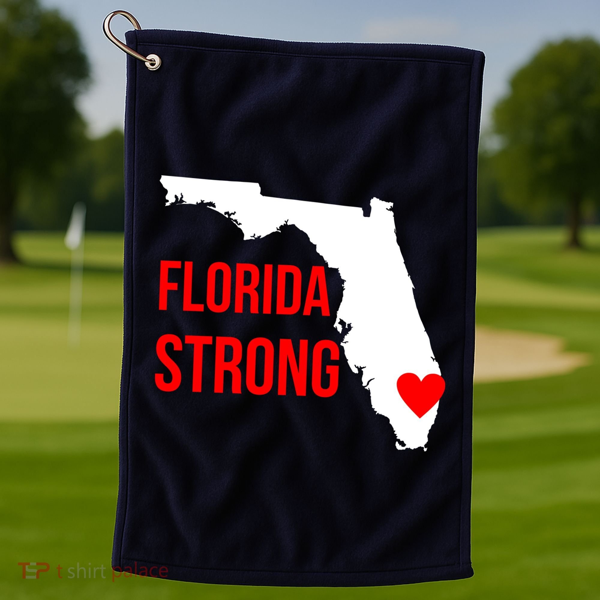 Florida Strong Hurricane Irma Support Golf Towel