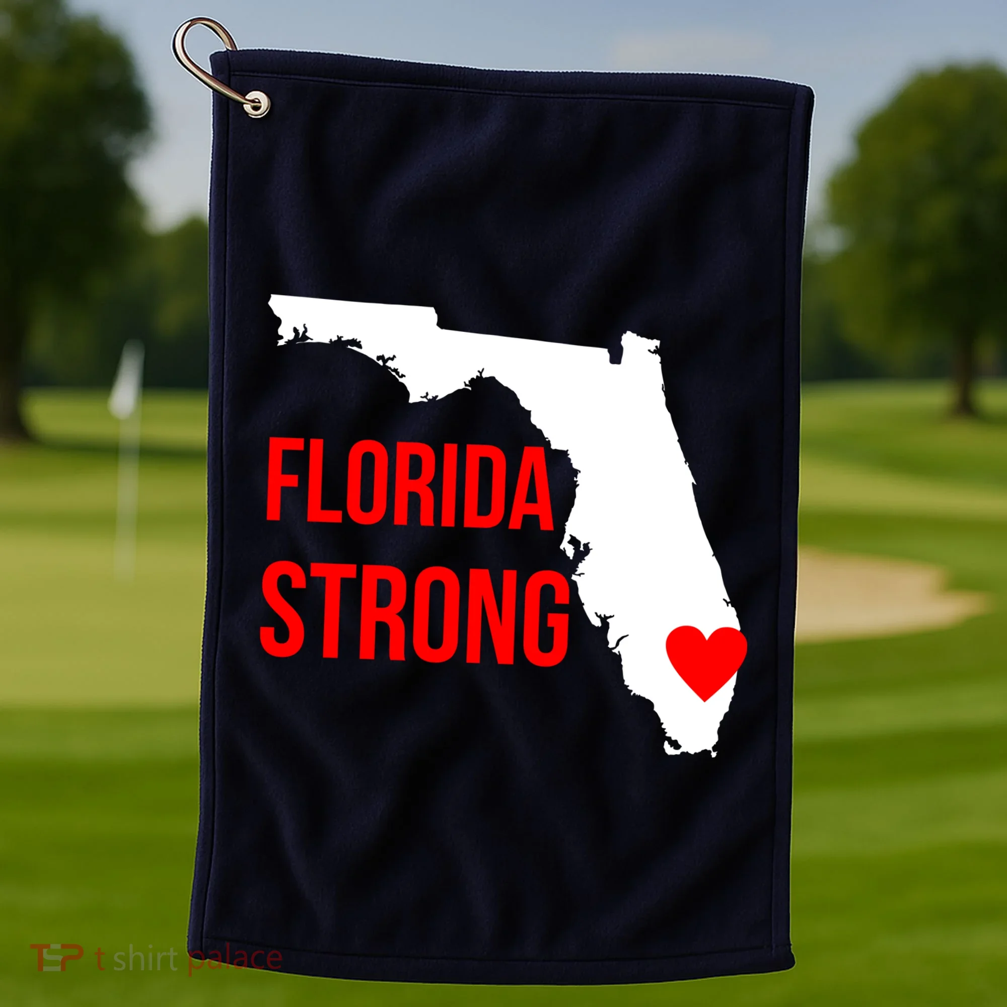 Florida Strong Hurricane Irma Support Golf Towel
