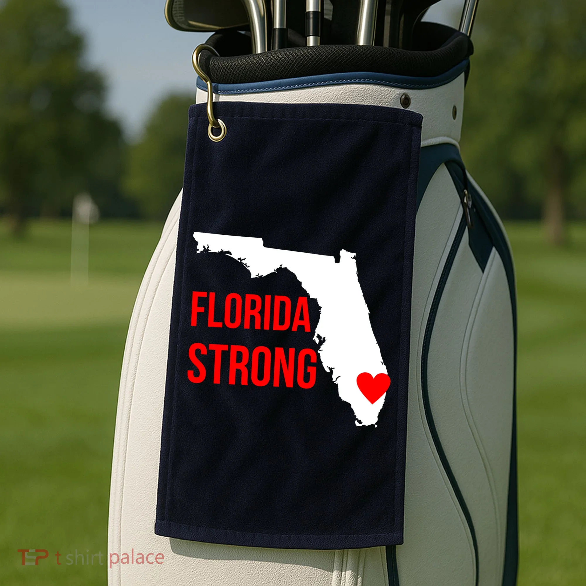 Florida Strong Hurricane Irma Support Golf Towel