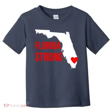 Florida Strong Hurricane Irma Support Toddler T-Shirt