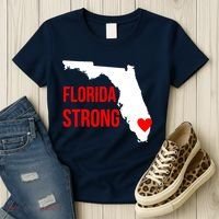 Florida Strong Hurricane Irma Support Women's T-Shirt thumb 3