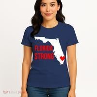 Florida Strong Hurricane Irma Support Women's T-Shirt thumb 4