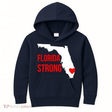 Florida Strong Hurricane Irma Support Kids Hoodie