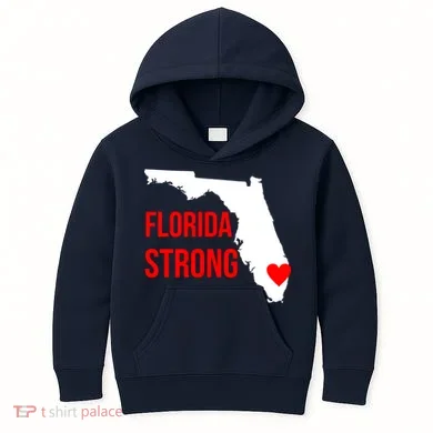 Florida Strong Hurricane Irma Support Kids Hoodie