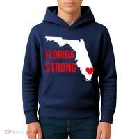Florida Strong Hurricane Irma Support Kids Hoodie thumb 4