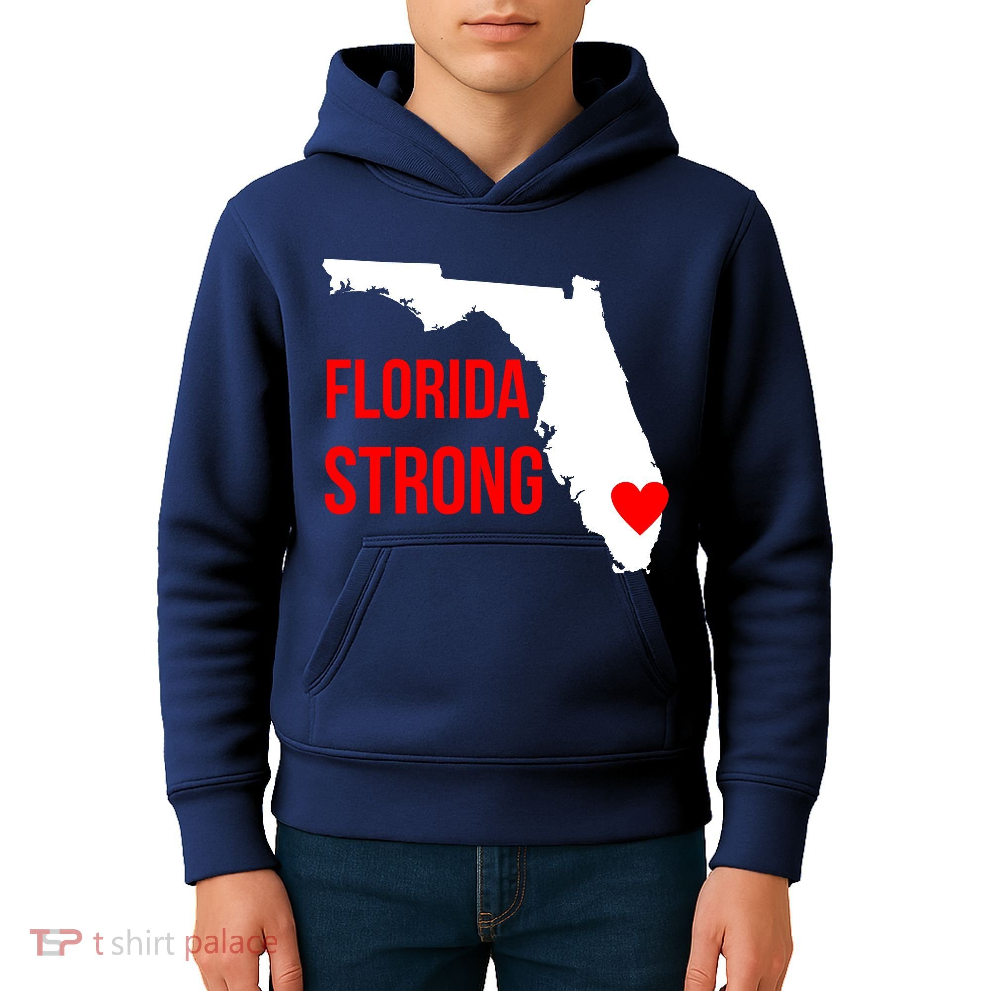 Florida Strong Hurricane Irma Support Kids Hoodie