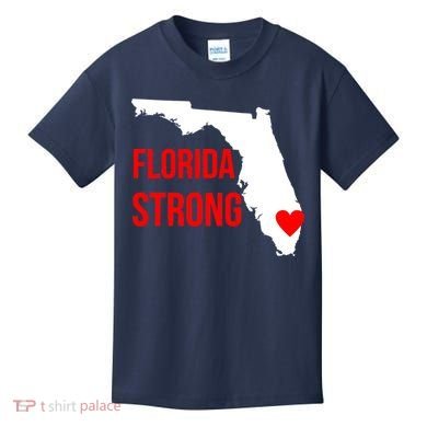 Florida Strong Hurricane Irma Support Kids T-Shirt