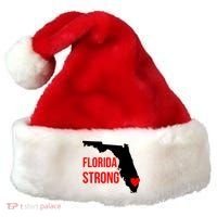 Florida Strong Hurricane Irma Support Santa Hat thumb 0