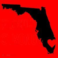 Florida Strong Hurricane Irma Support Santa Hat thumb 1