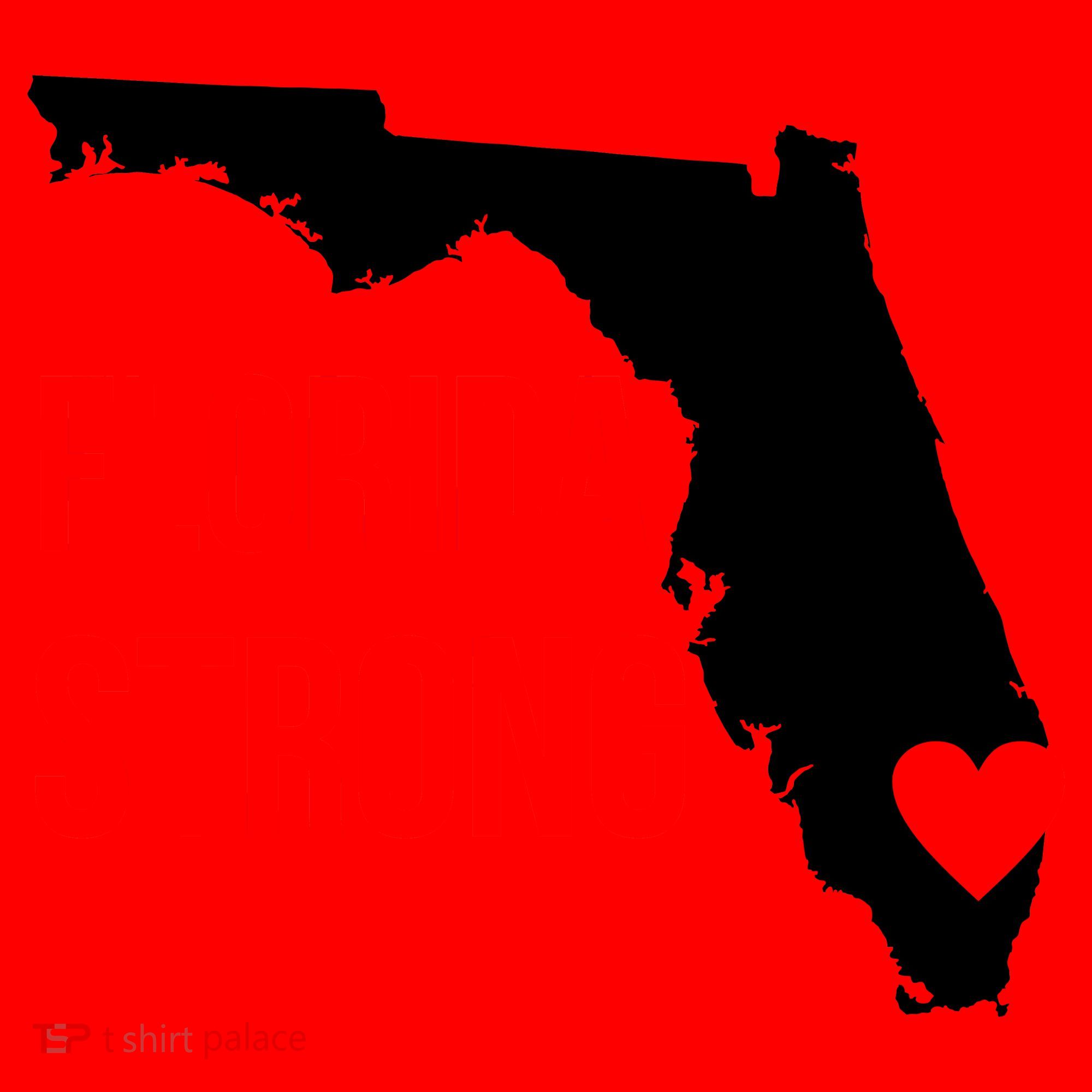 Florida Strong Hurricane Irma Support Santa Hat