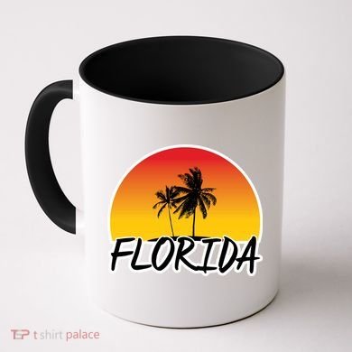 Florida Sunset Palm trees  Coffee Mug