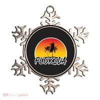 Florida Sunset Palm trees  Ornament thumb 0