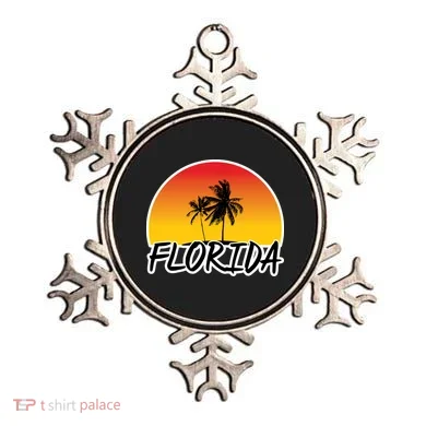Florida Sunset Palm trees  Ornament