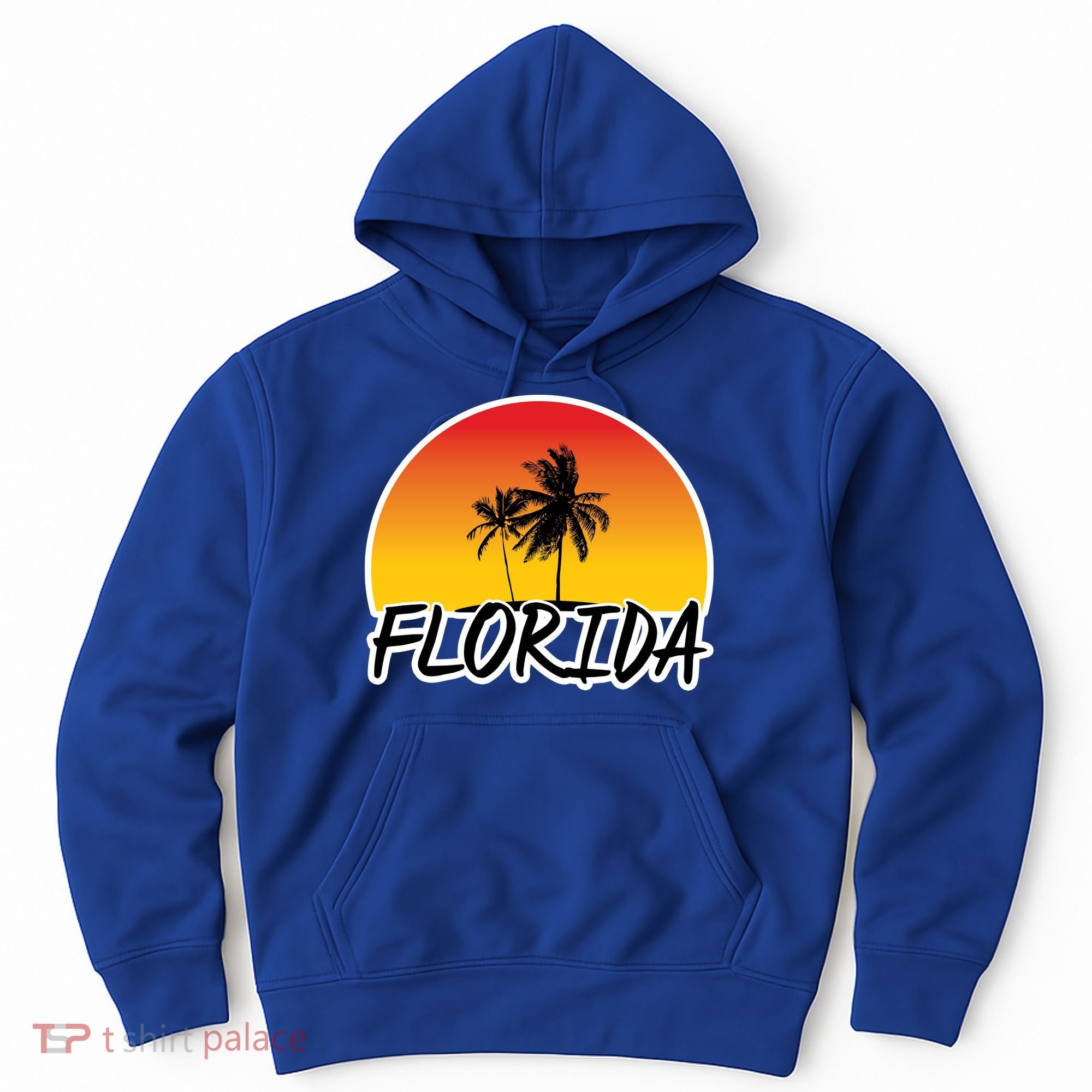 Florida Sunset Palm trees  Hoodie