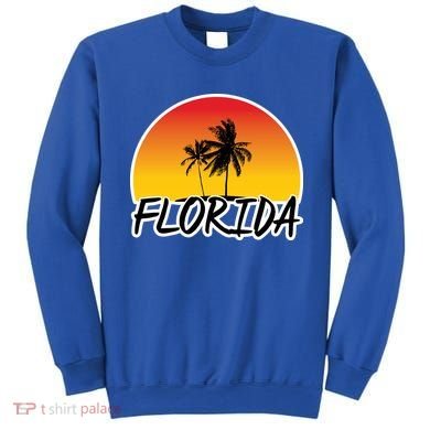 Florida Sunset Palm trees  Sweatshirt