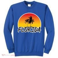 Florida Sunset Palm trees  Sweatshirt thumb 0