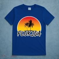 Florida Sunset Palm trees  T-Shirt thumb 5
