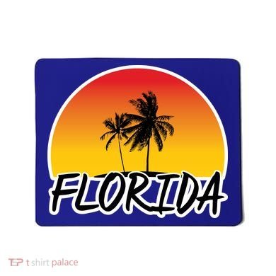 Florida Sunset Palm trees  Mousepad