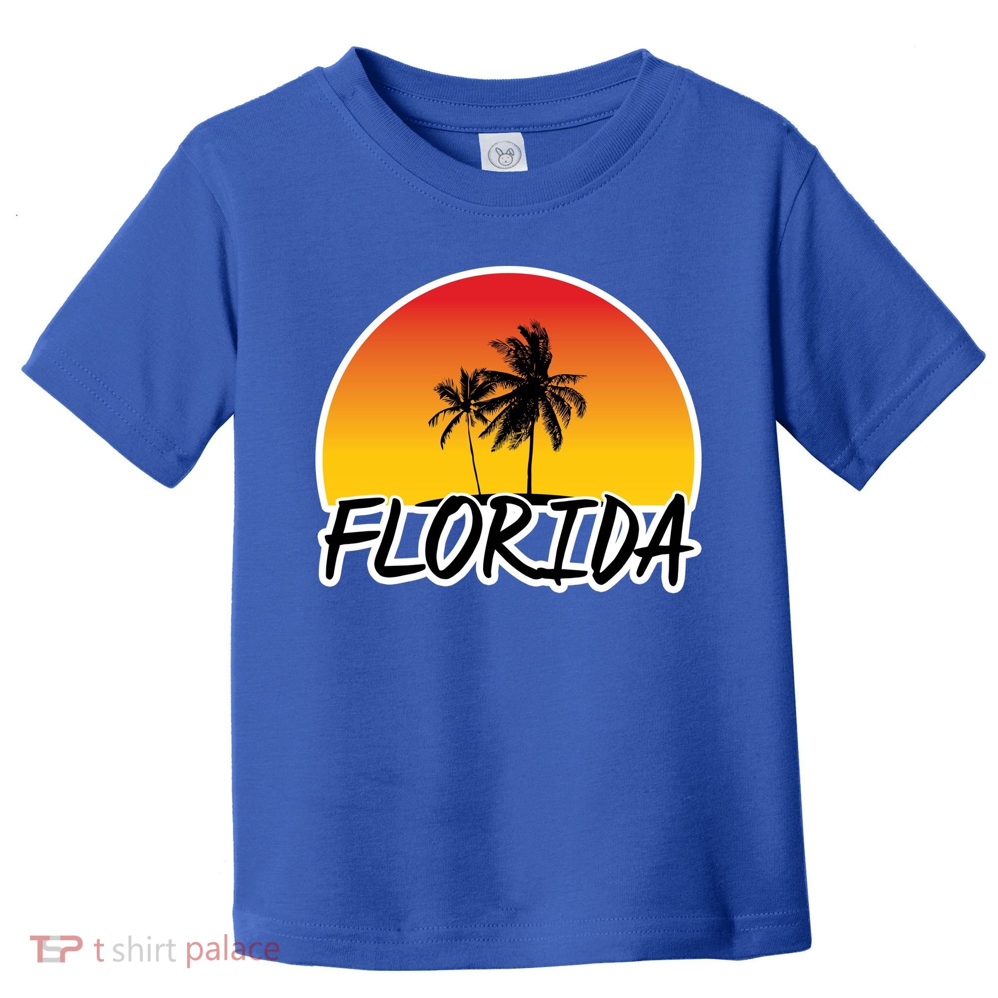 Florida Sunset Palm trees  Toddler T-Shirt