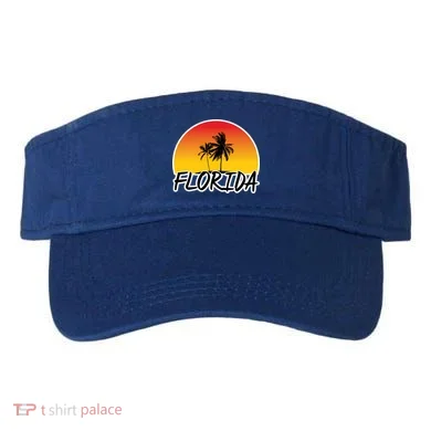 Florida Sunset Palm trees  Visor
