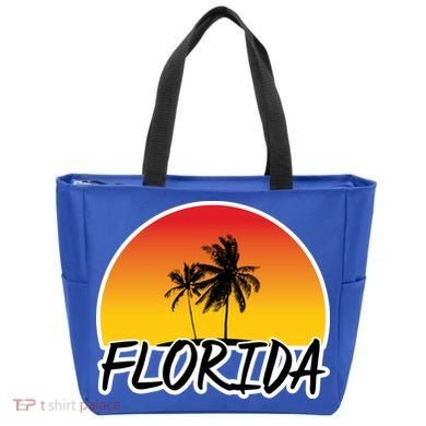 Florida Sunset Palm trees  Tote Bag