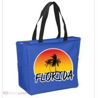 Florida Sunset Palm trees  Tote Bag thumb 2