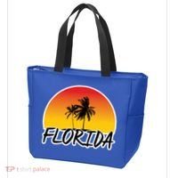 Florida Sunset Palm trees  Tote Bag thumb 3