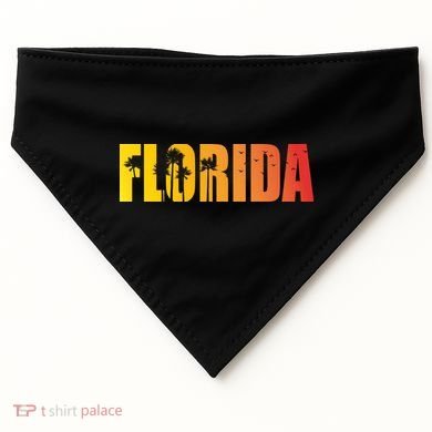 Florida Sunshine Logo USA-Made Doggie Bandana