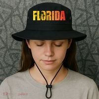 Florida Sunshine Logo Bucket Hat thumb 3