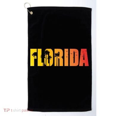 Florida Sunshine Logo Golf Towel