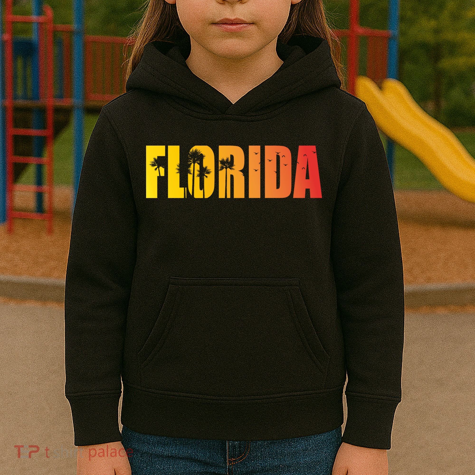 Florida Sunshine Logo Kids Hoodie