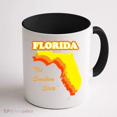 Florida The Sunshine State Coffee Mug back