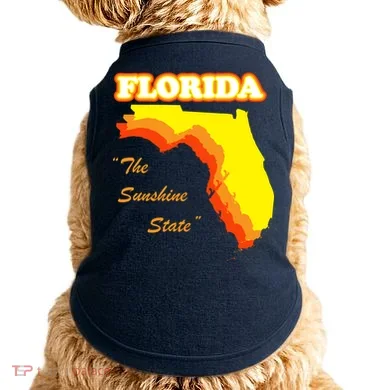 Florida The Sunshine State Doggie Tank